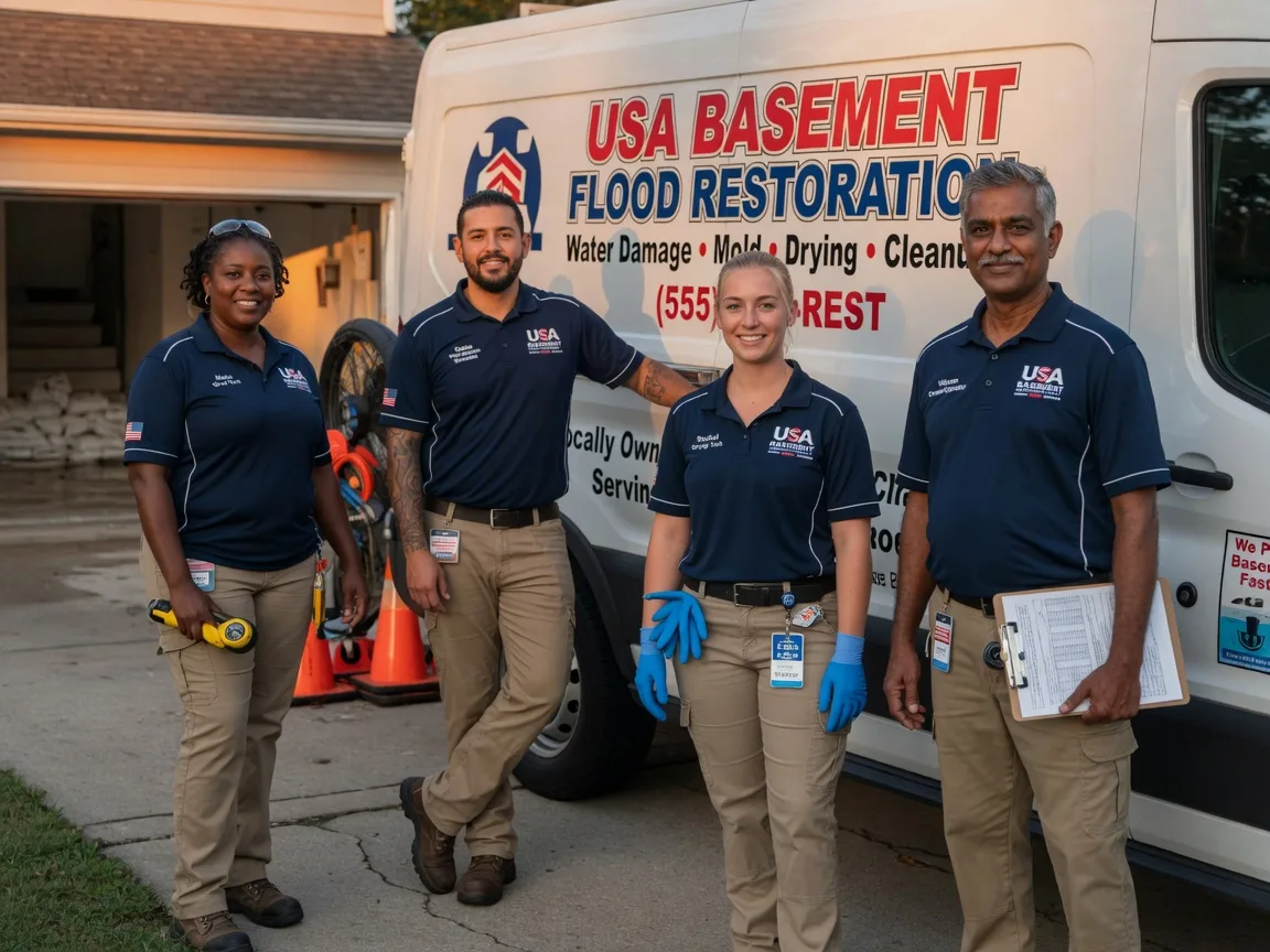 Basement Flood Cleanup company in Hooven, OH