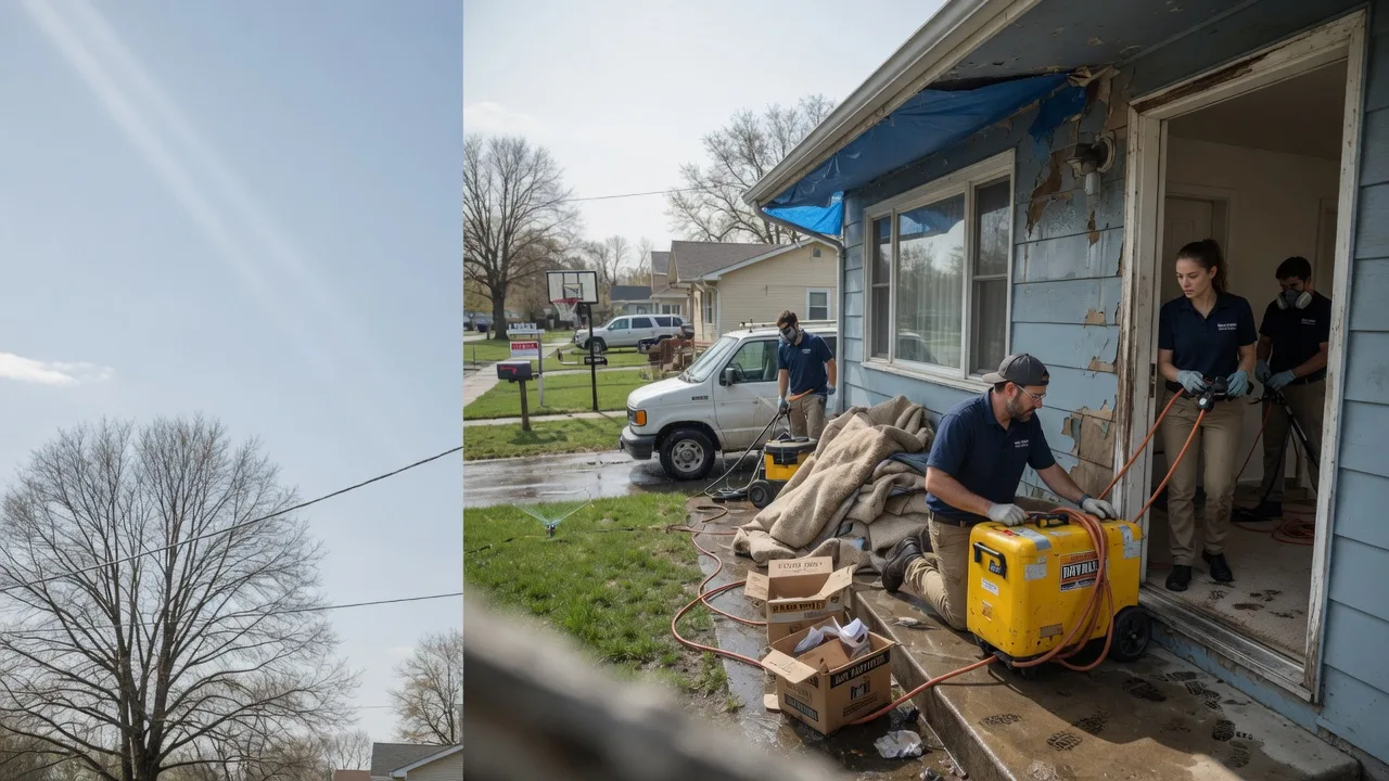 Basement Flood Cleanup in Hooven, OH near me